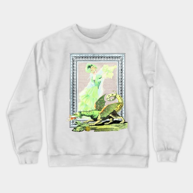 Victorian Gryphon Crewneck Sweatshirt by LochNestFarm